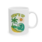 Surfs Up Ceramic Mug |  Personalized Mug