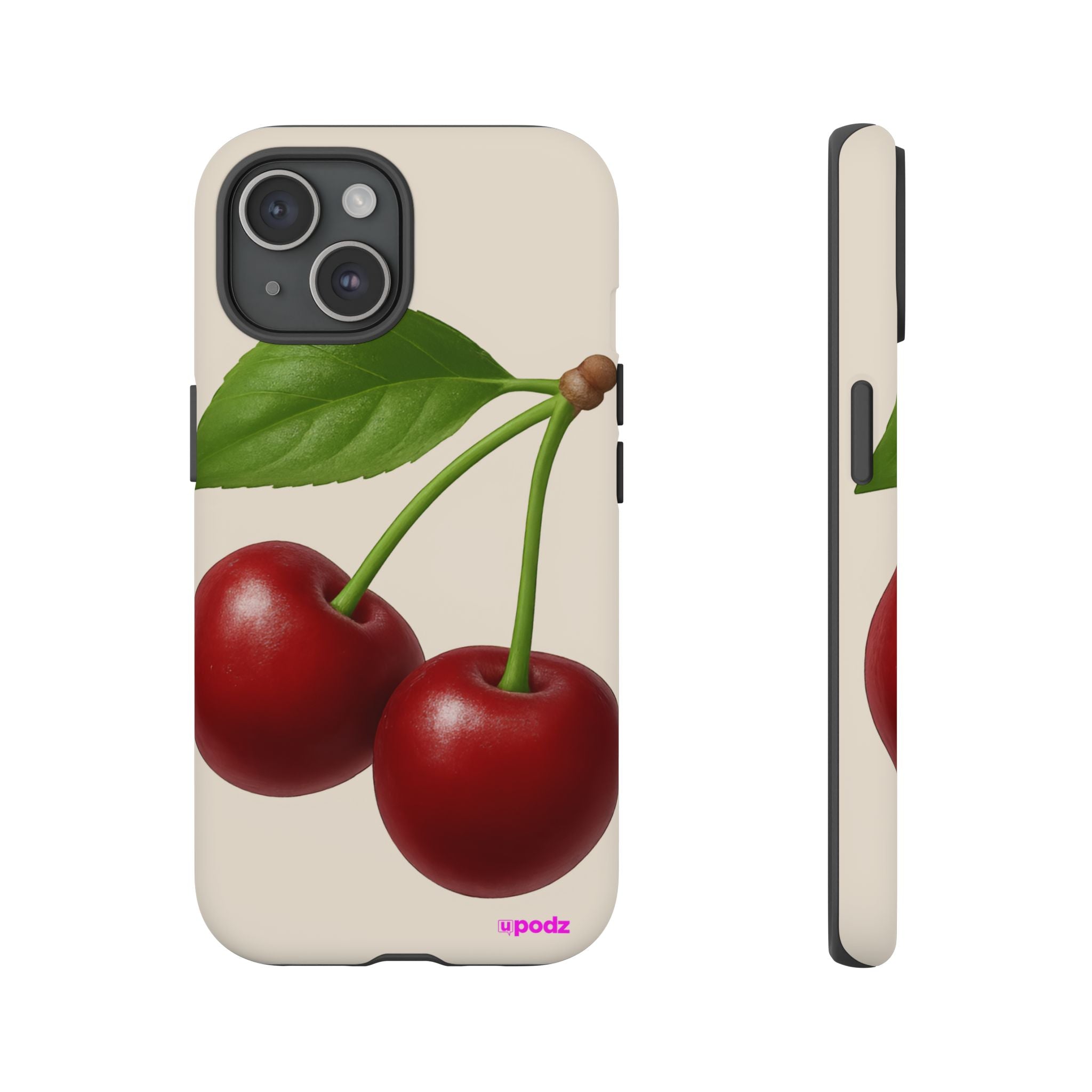 Red Cherry Design, Tough Cases, Phone Cover