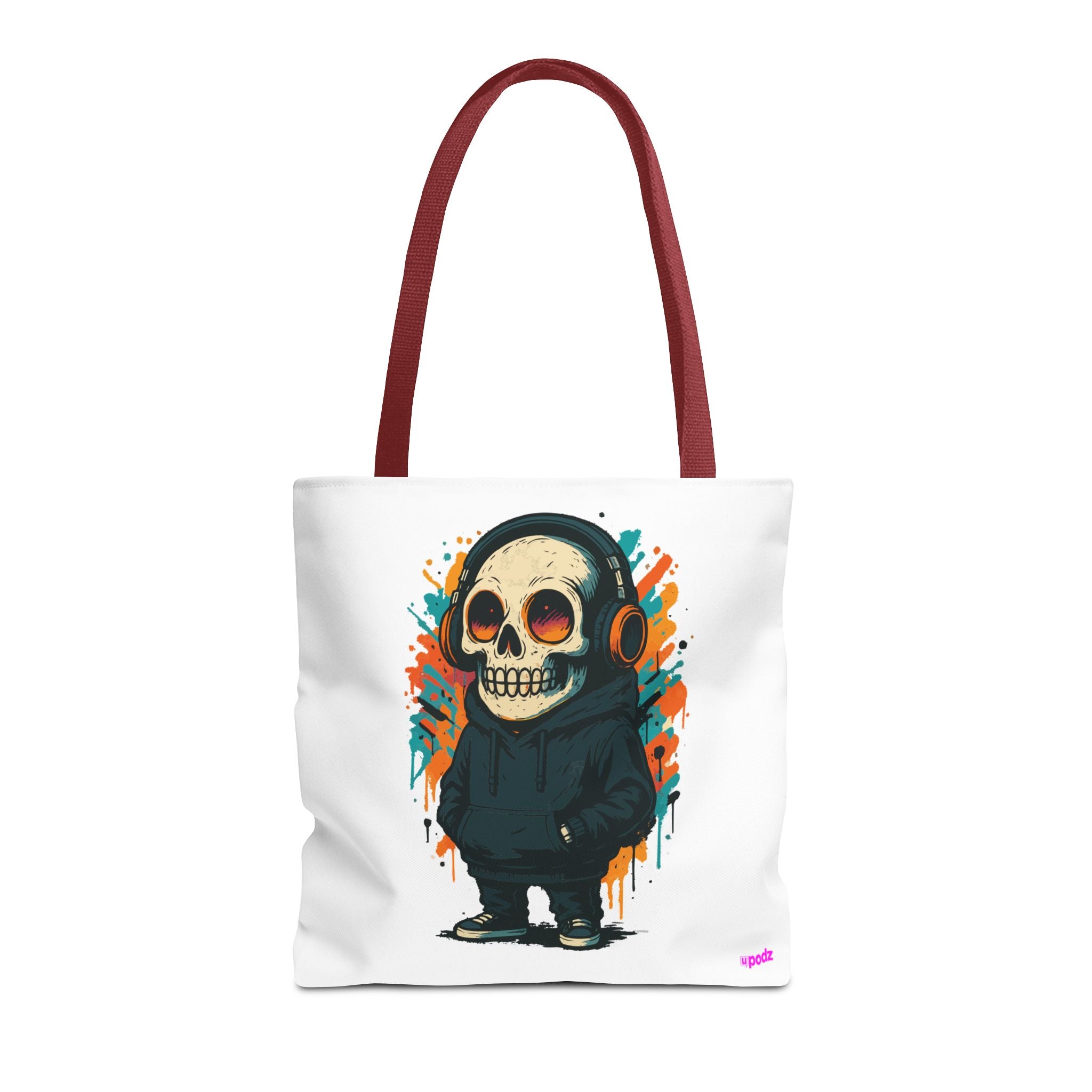 Skull Vibes Tote Bag - Quirky Fun Bag