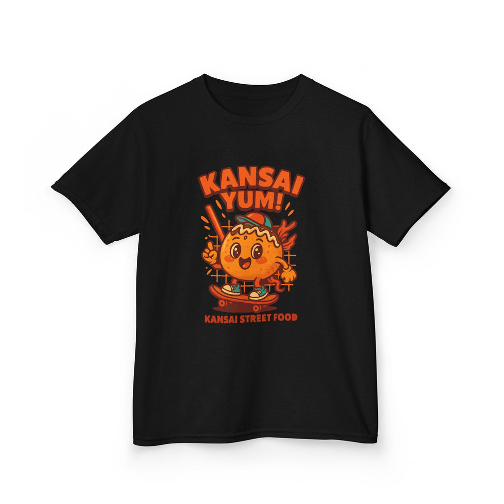 Kansai Yum Tee, Fun Graphic Tee, Kids Cotton T-Shirt
