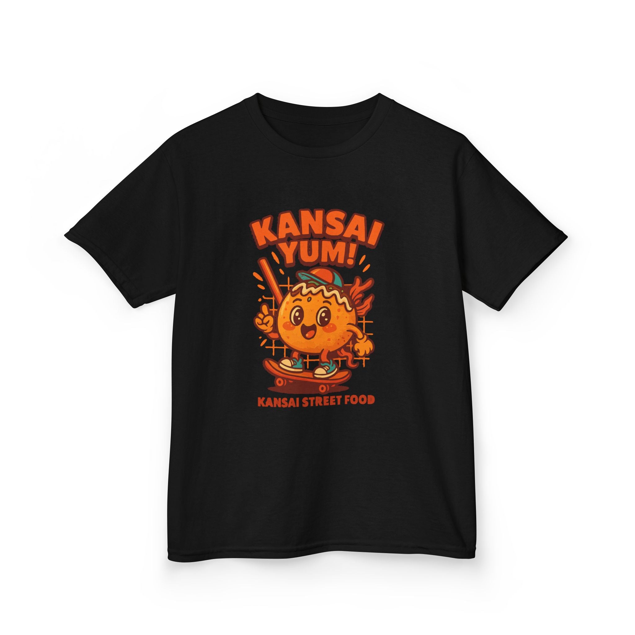 Kansai Yum Tee, Fun Graphic Tee, Kids Cotton T-Shirt