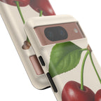 Red Cherry Design, Tough Cases, Phone Cover