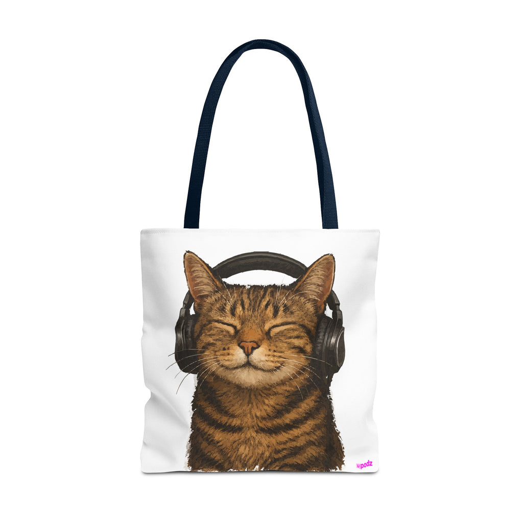 Kitty Love Tote Bag - Quirky Design, Fun Bag