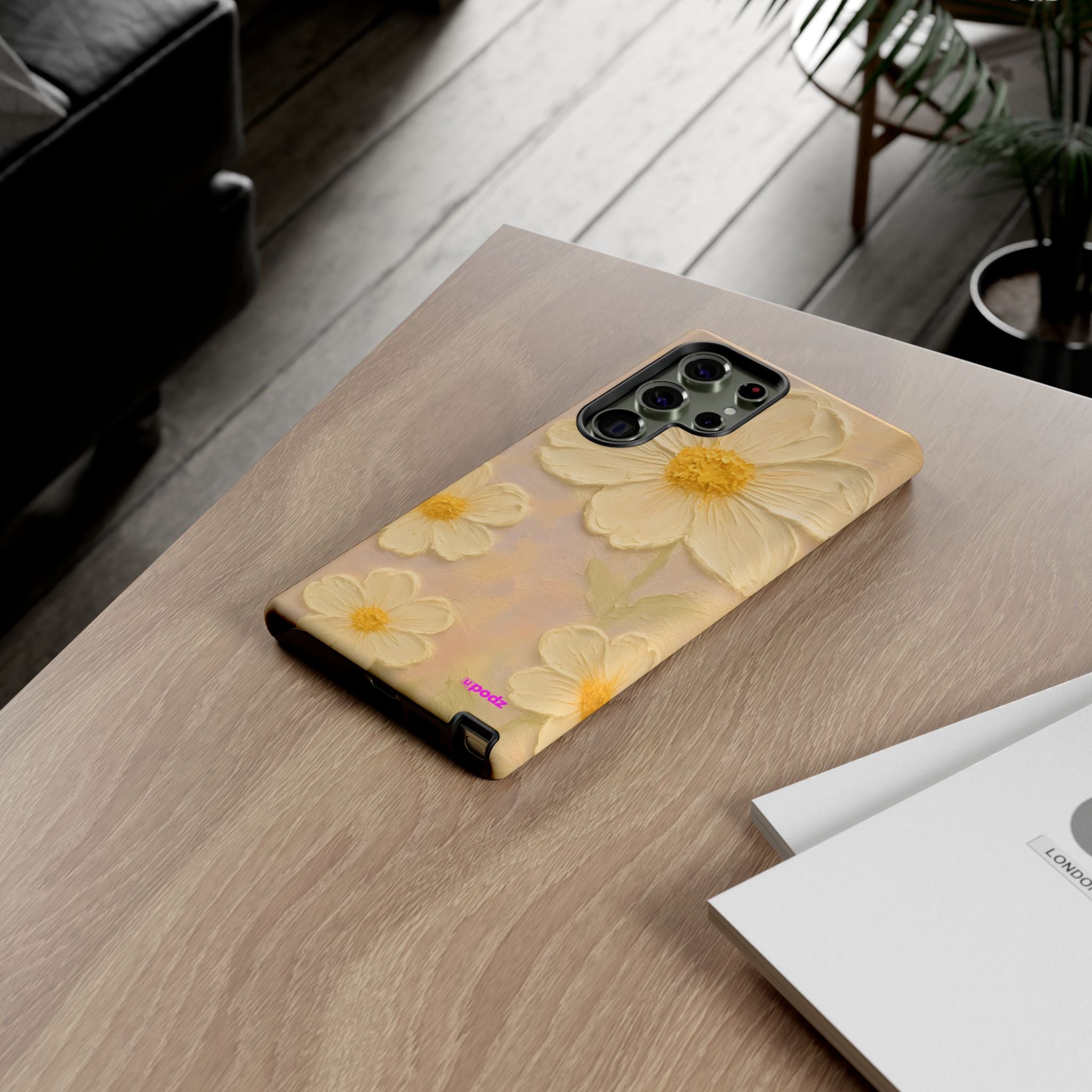 Phone Cases - Colorful Retro Oil Painting Flower