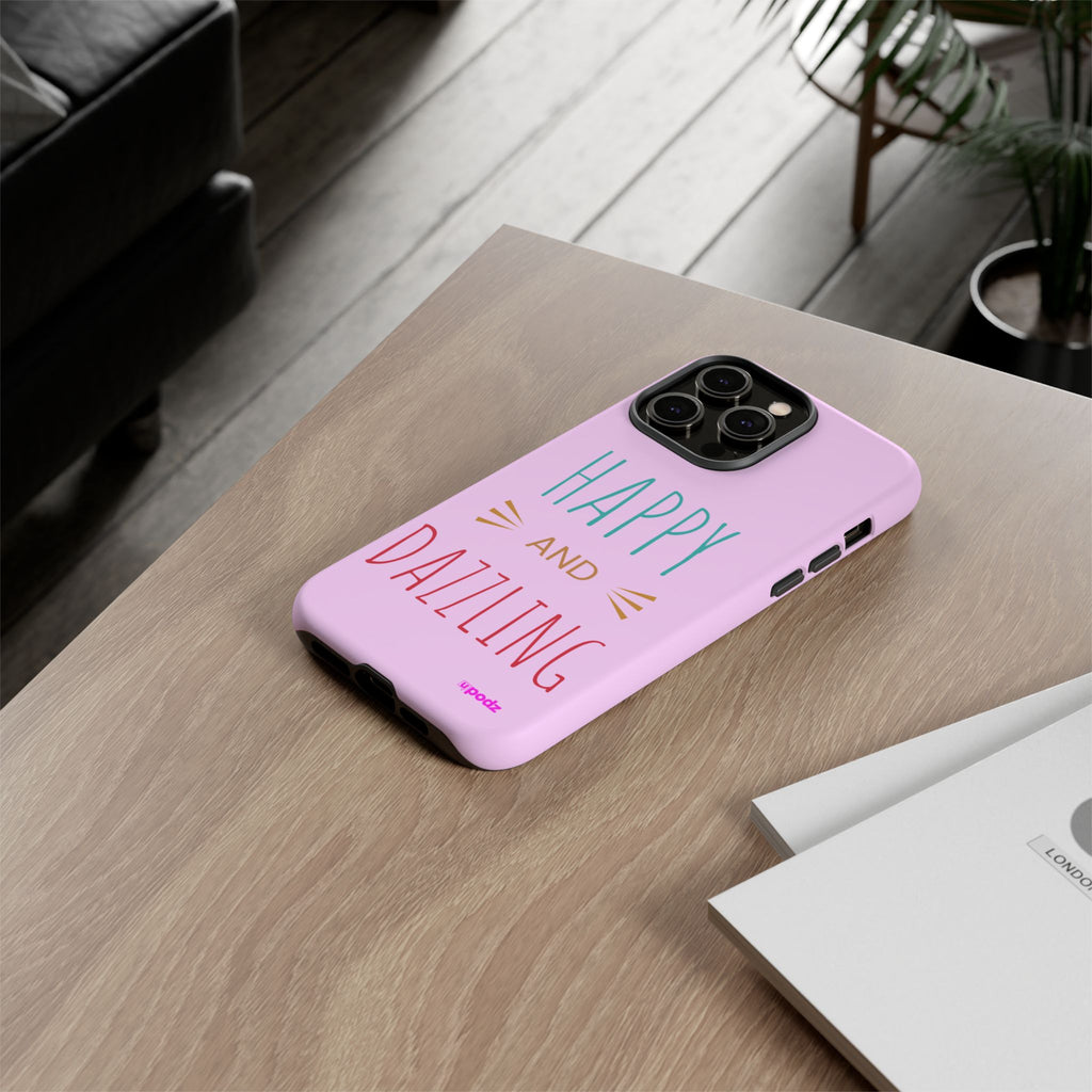 Happy Dazzling Design, Tough Cases, Phone Cover