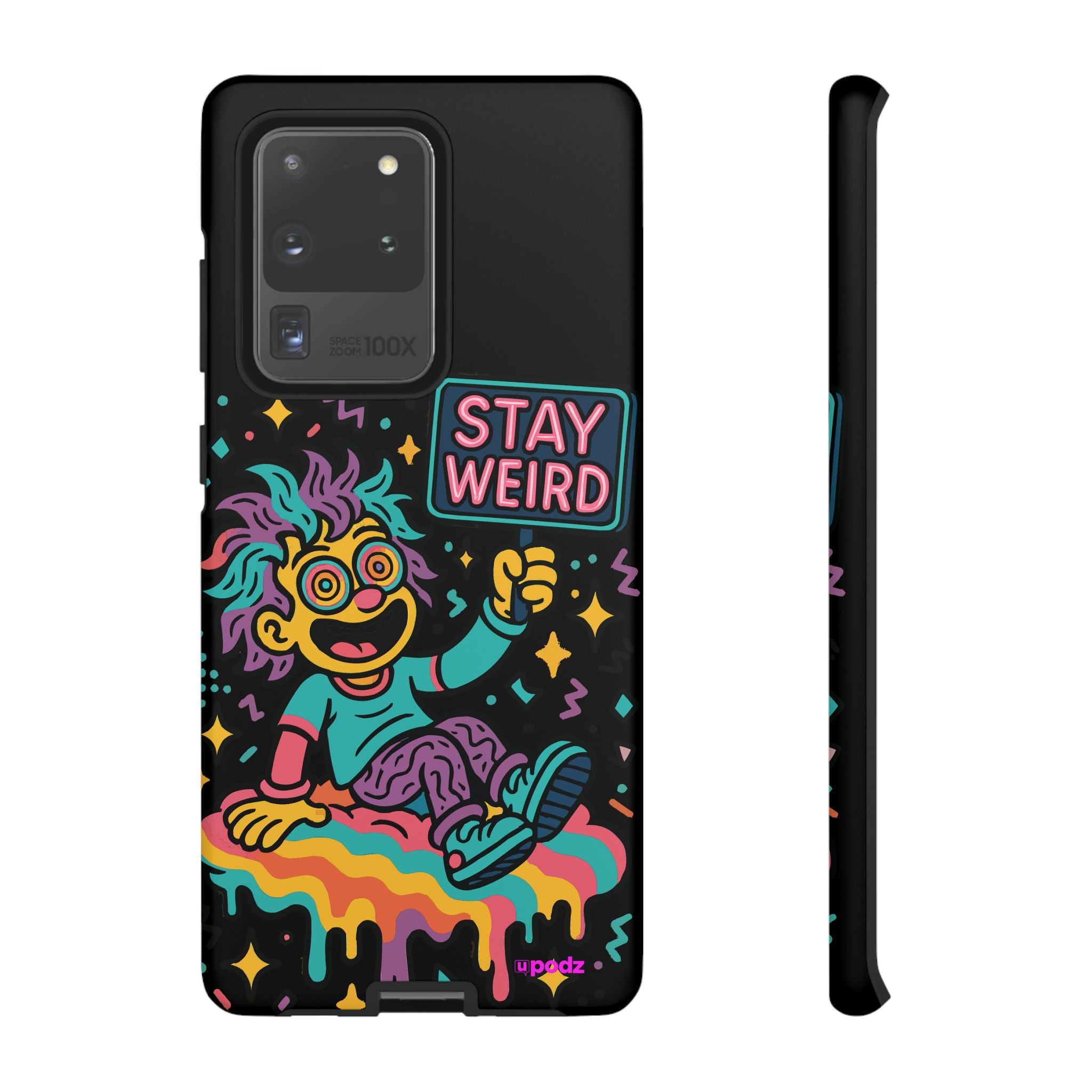 Stay Weird Design, Tough Cases, Phone Cover
