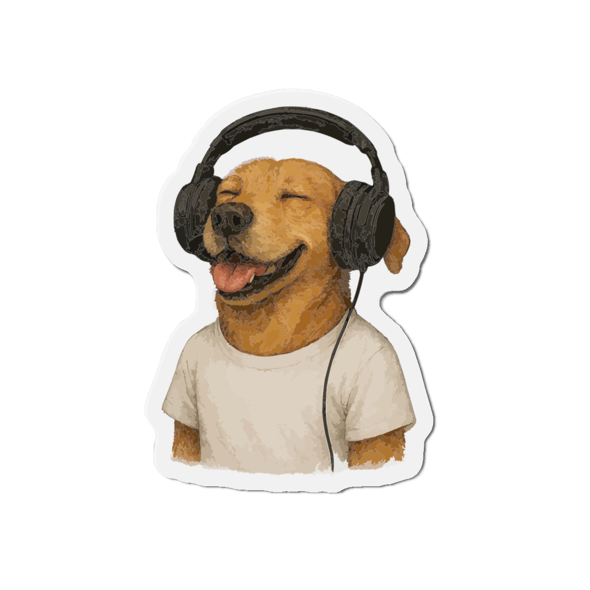 Puppy Vibes Die-Cut Magnets