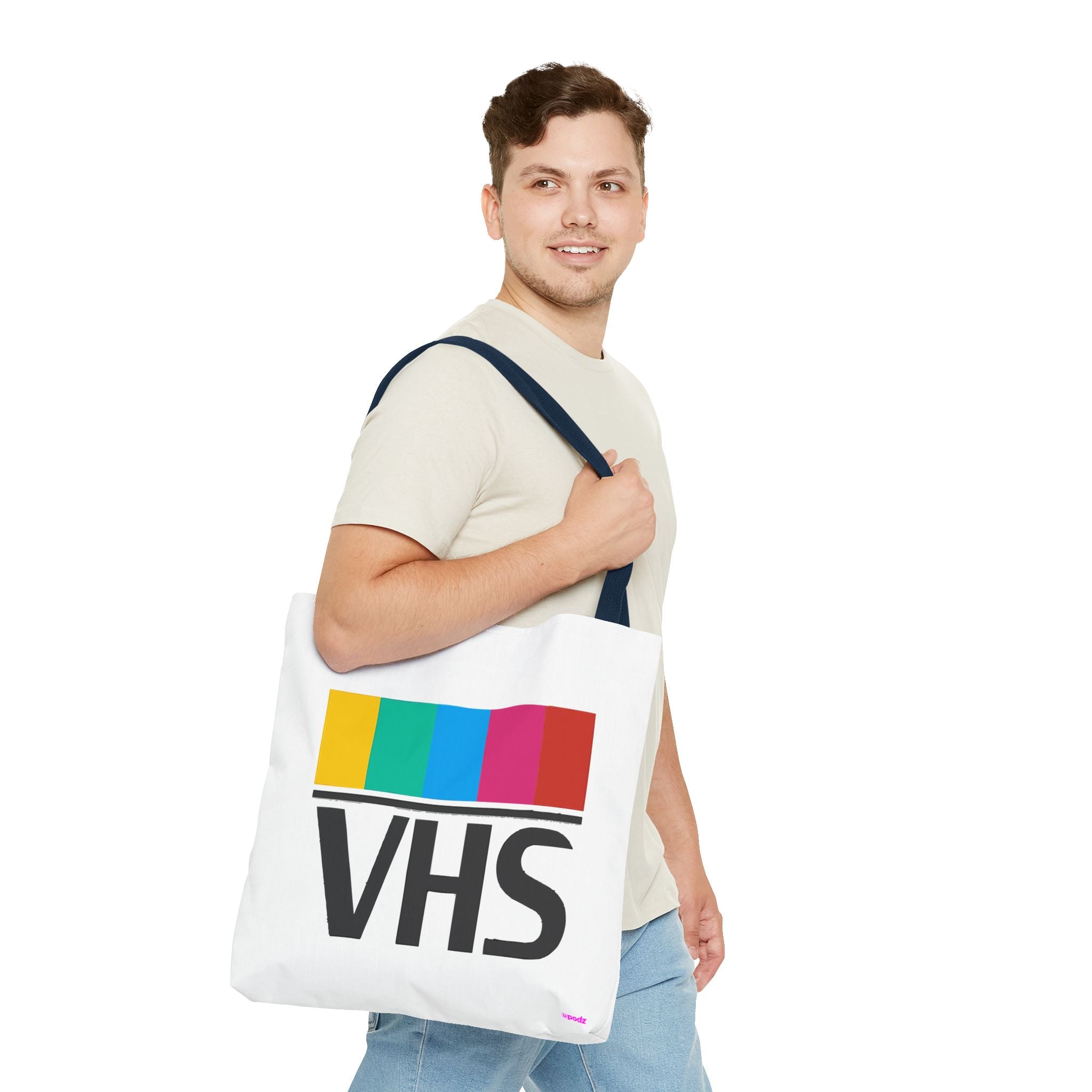 VHS Tote Bag Design, Fun Bag
