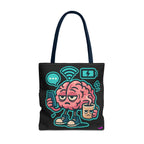 Brain Power Tote Bag - Quirky, Fun Tote Bag