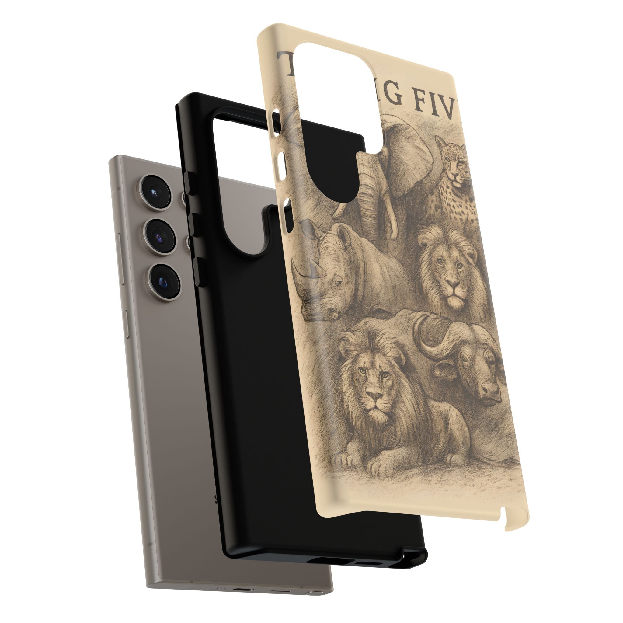 The Big 5 Design, Tough Cases, Phone Cover, Unique Gift