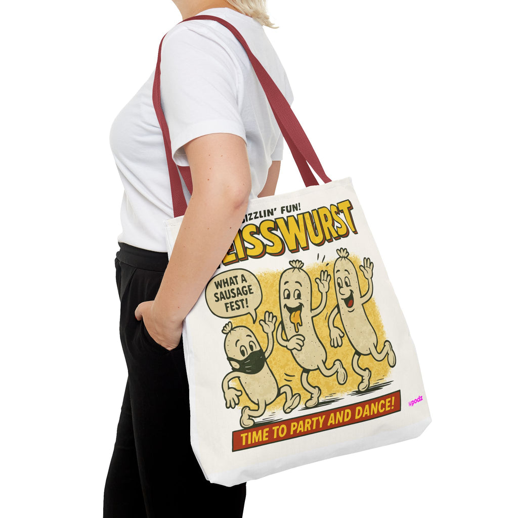 Weiner Fest Tote Bag - Quirky Fun Bag