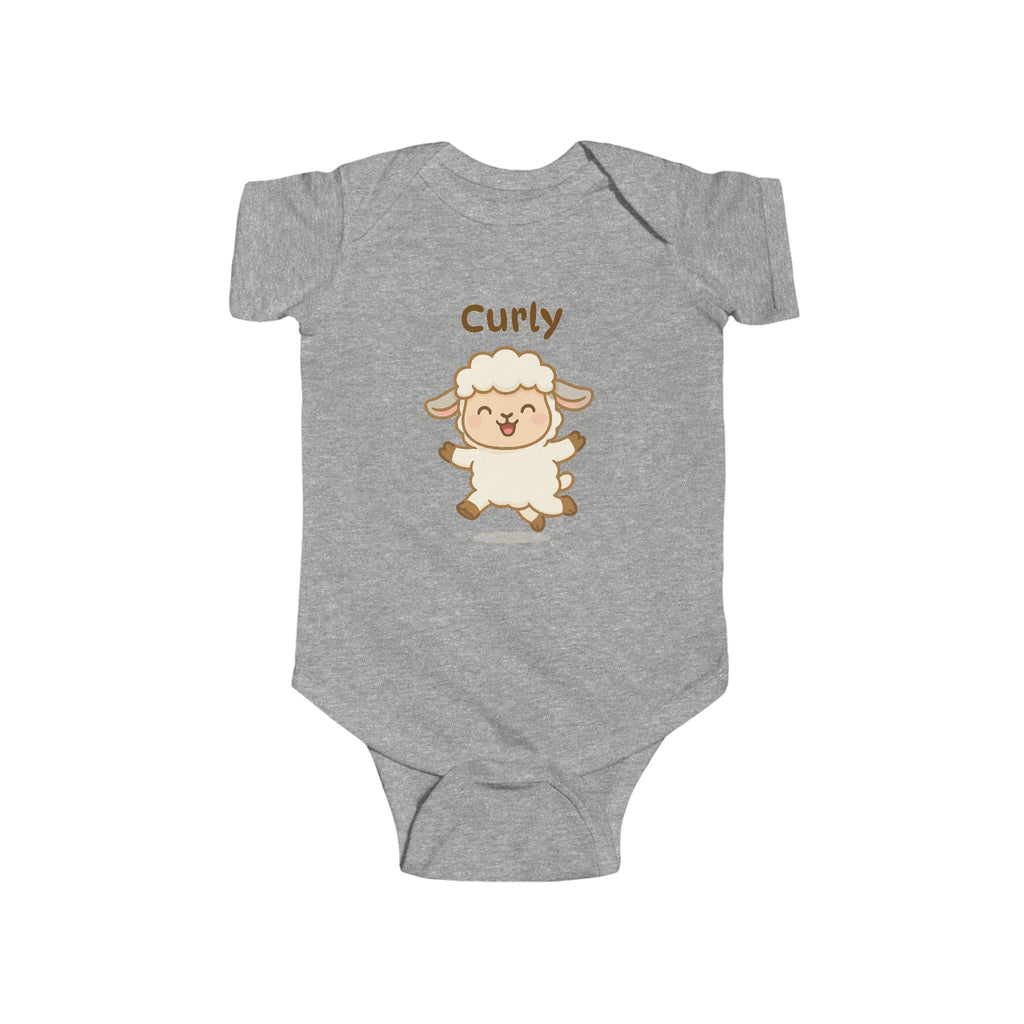 Little Lamb Baby Bodysuit, Funny Infant Outfit, Cute Baby Clothes