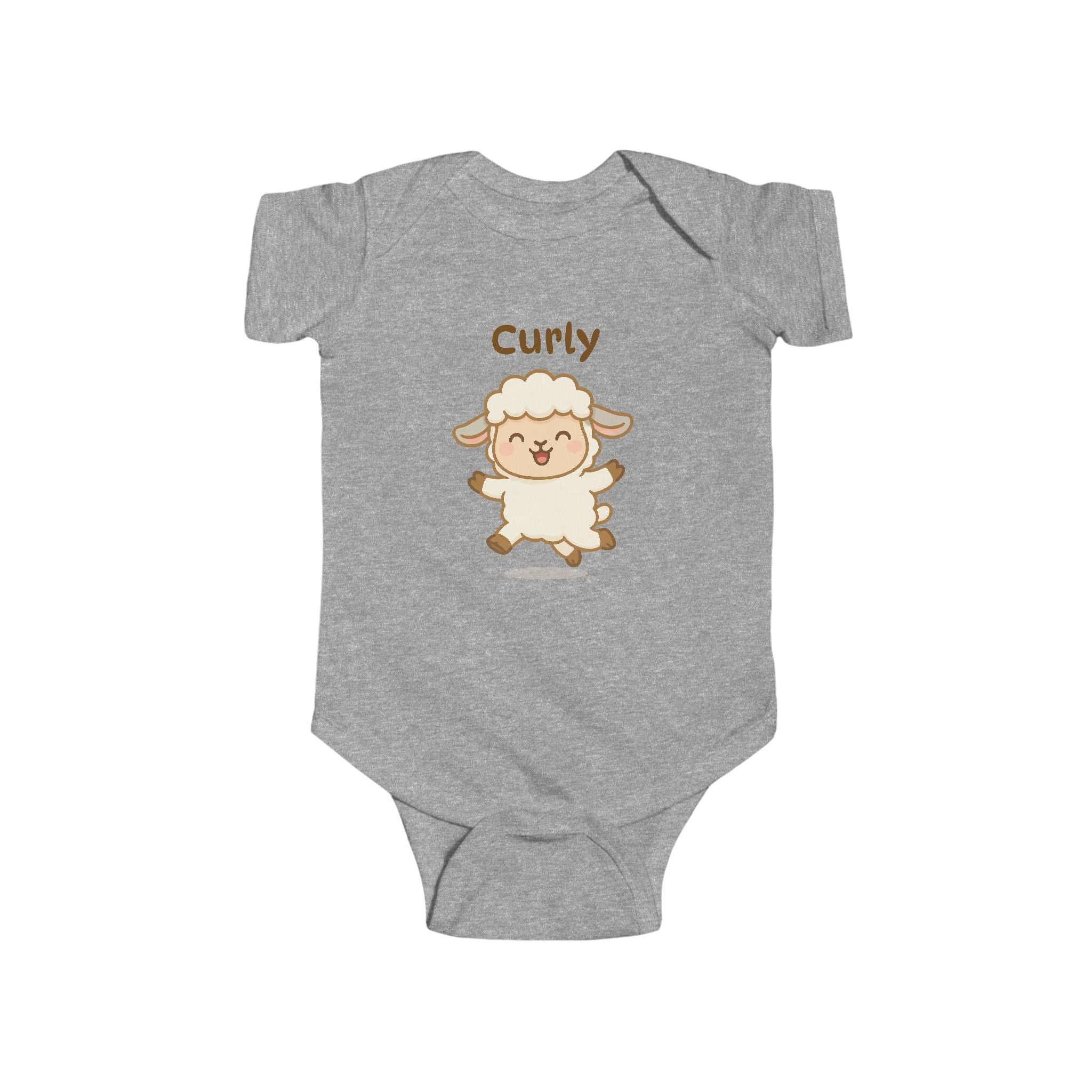 Little Lamb Baby Bodysuit, Funny Infant Outfit, Cute Baby Clothes