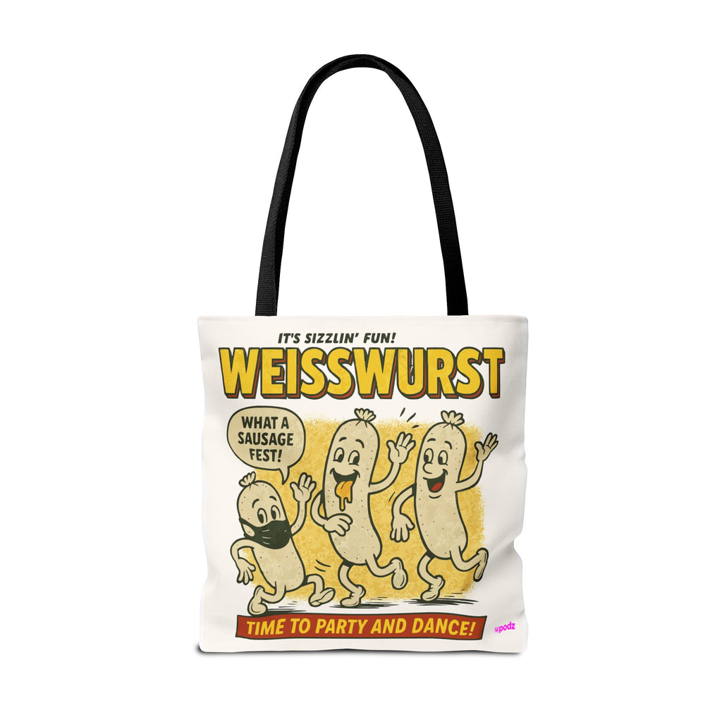 Weiner Fest Tote Bag - Quirky Fun Bag