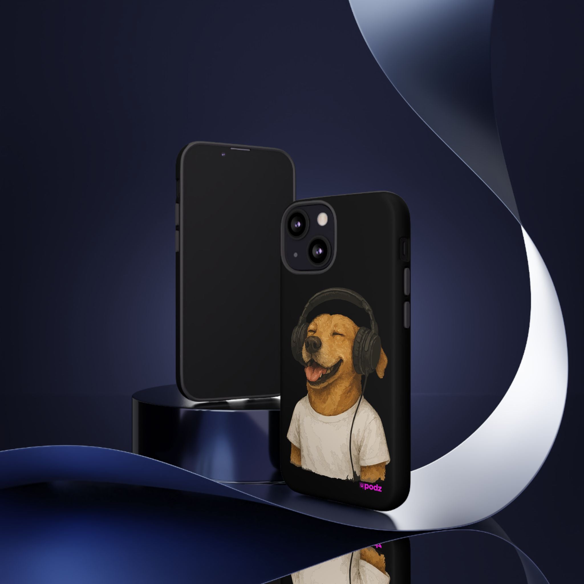 Puppy Vibes Design, Tough Cases, Phone Cover