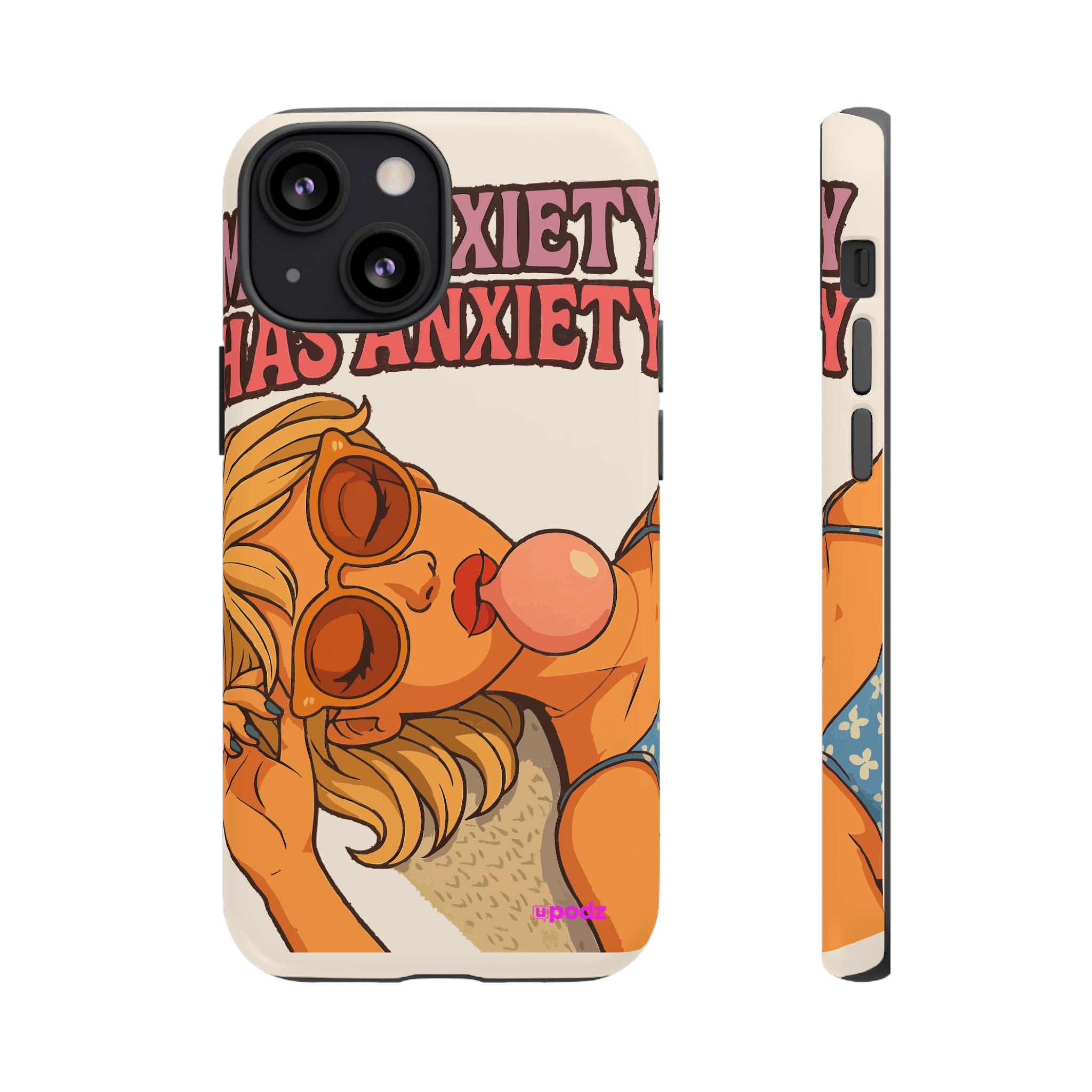 My Anxiety Design, Tough Cases, Phone Cover