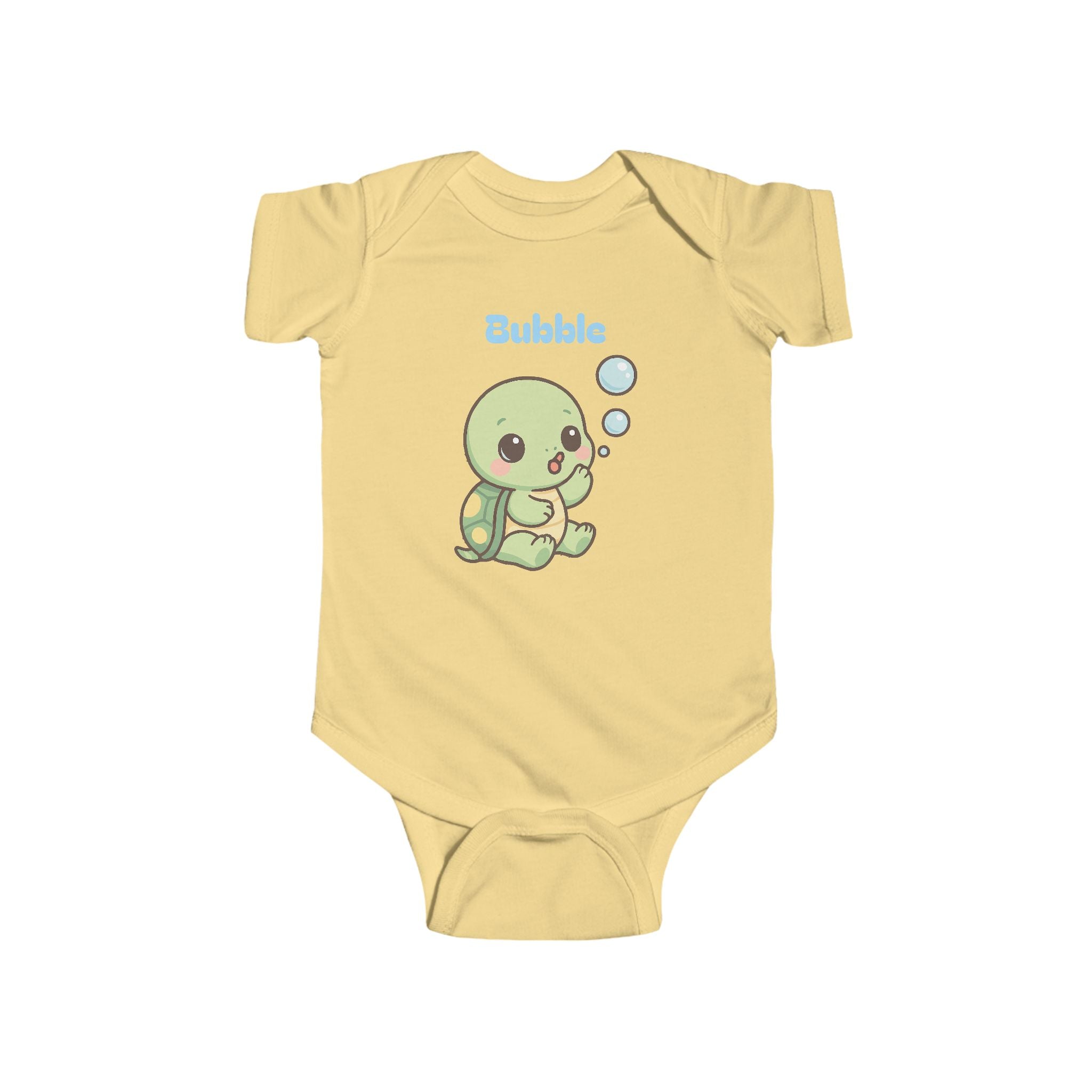 Tiny Turtle Baby Bodysuit, Infant Outfit, Cute Baby Clothes