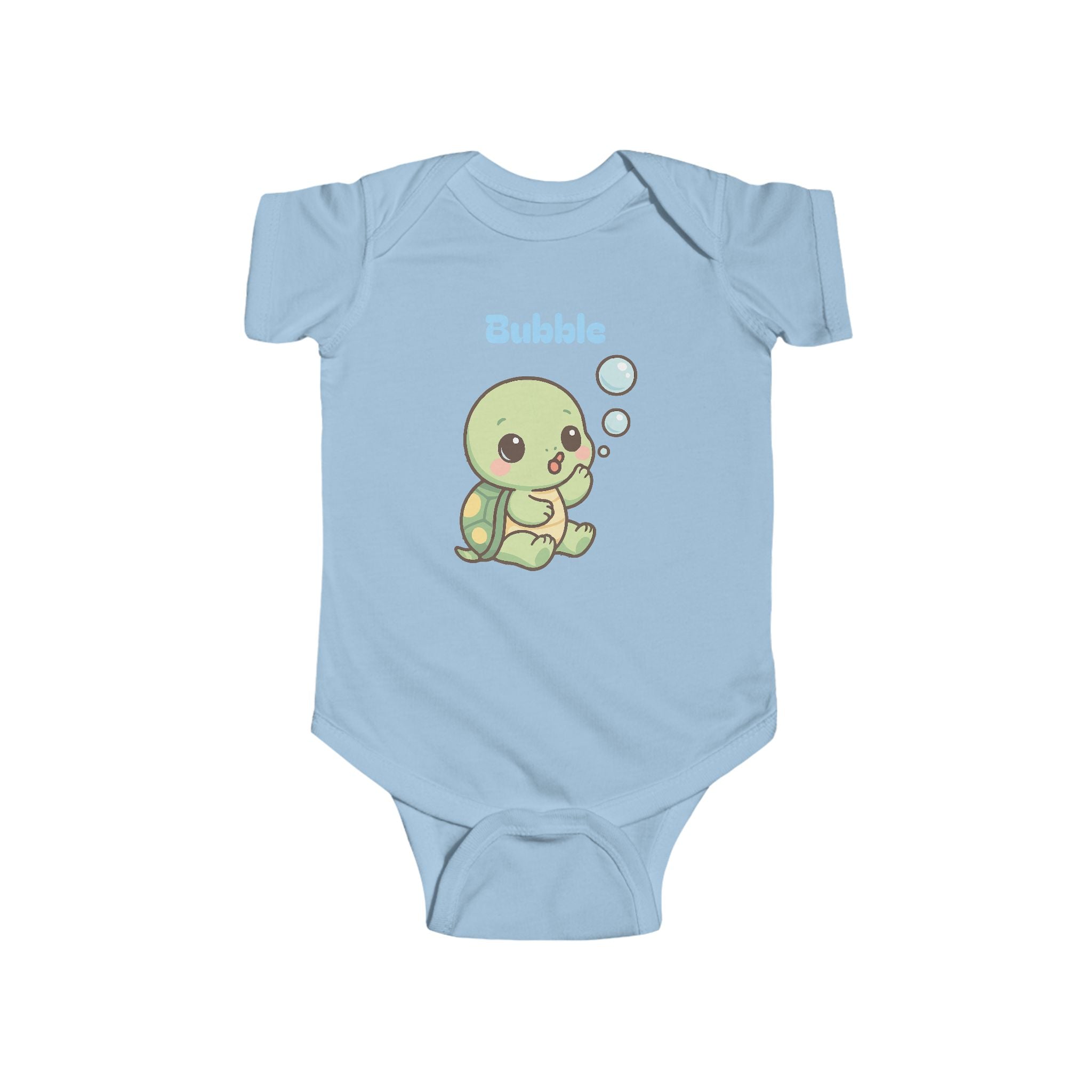 Tiny Turtle Baby Bodysuit, Infant Outfit, Cute Baby Clothes