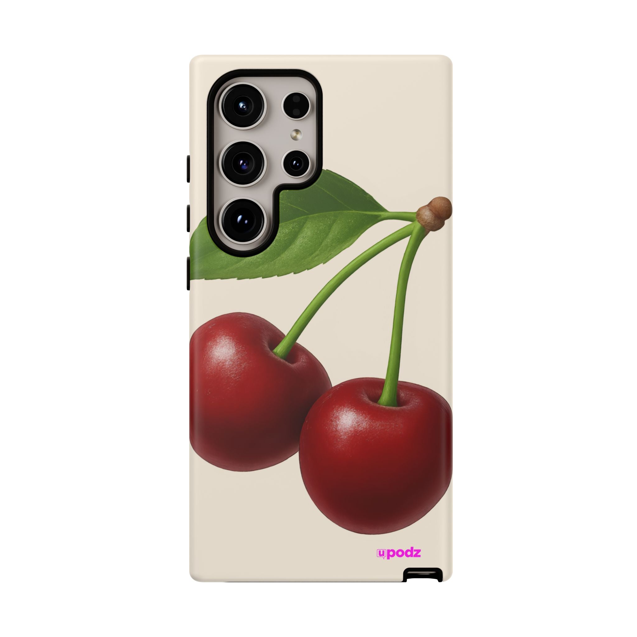 Red Cherry Design, Tough Cases, Phone Cover