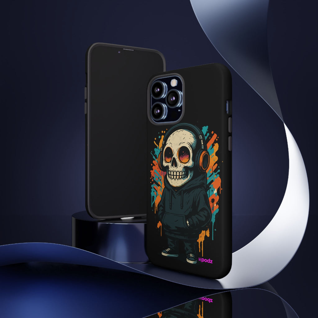 Skull Vibes Design, Tough Cases, Phone Cover