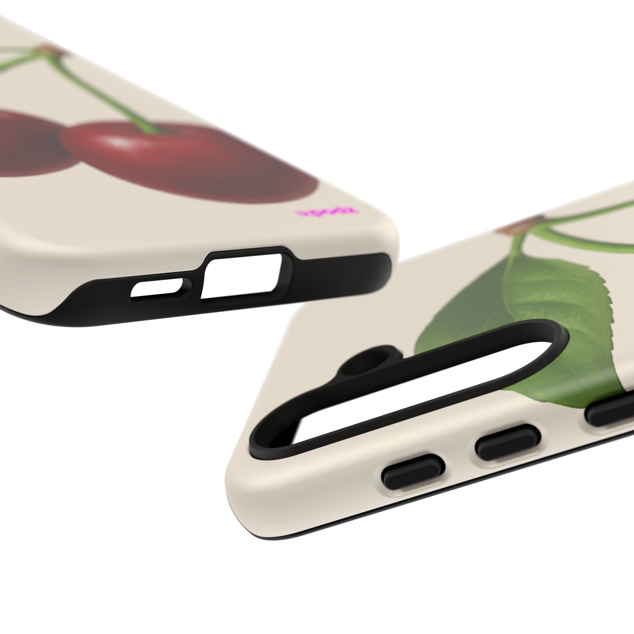 Red Cherry Design, Tough Cases, Phone Cover
