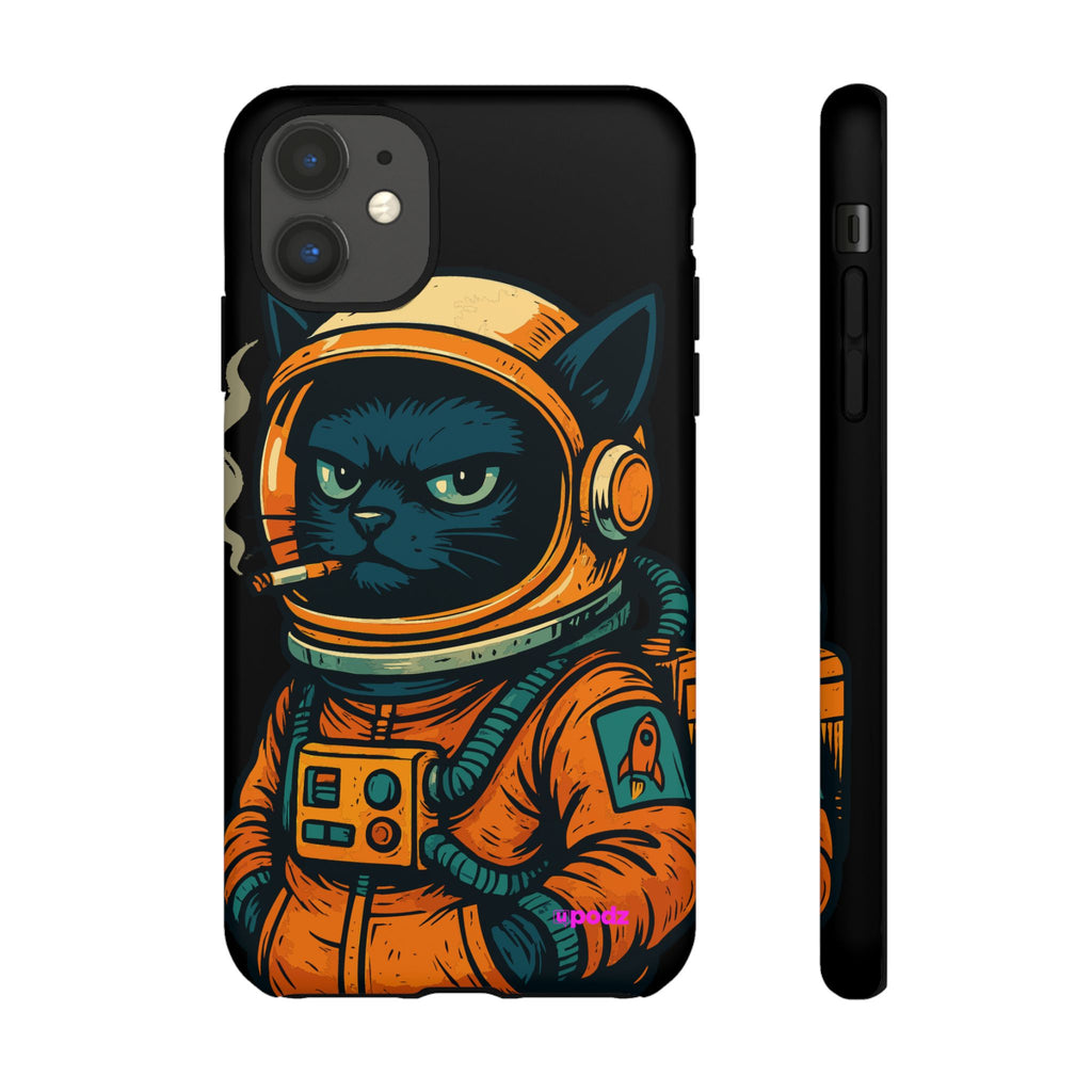 Smoking Cat Design, Tough Cases, Phone Cover