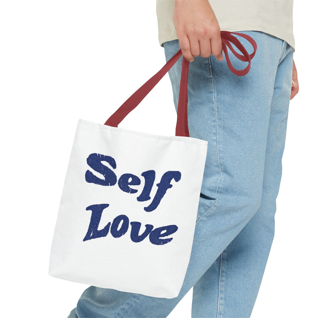 Self Love Tote Bag - Motivational Carryall