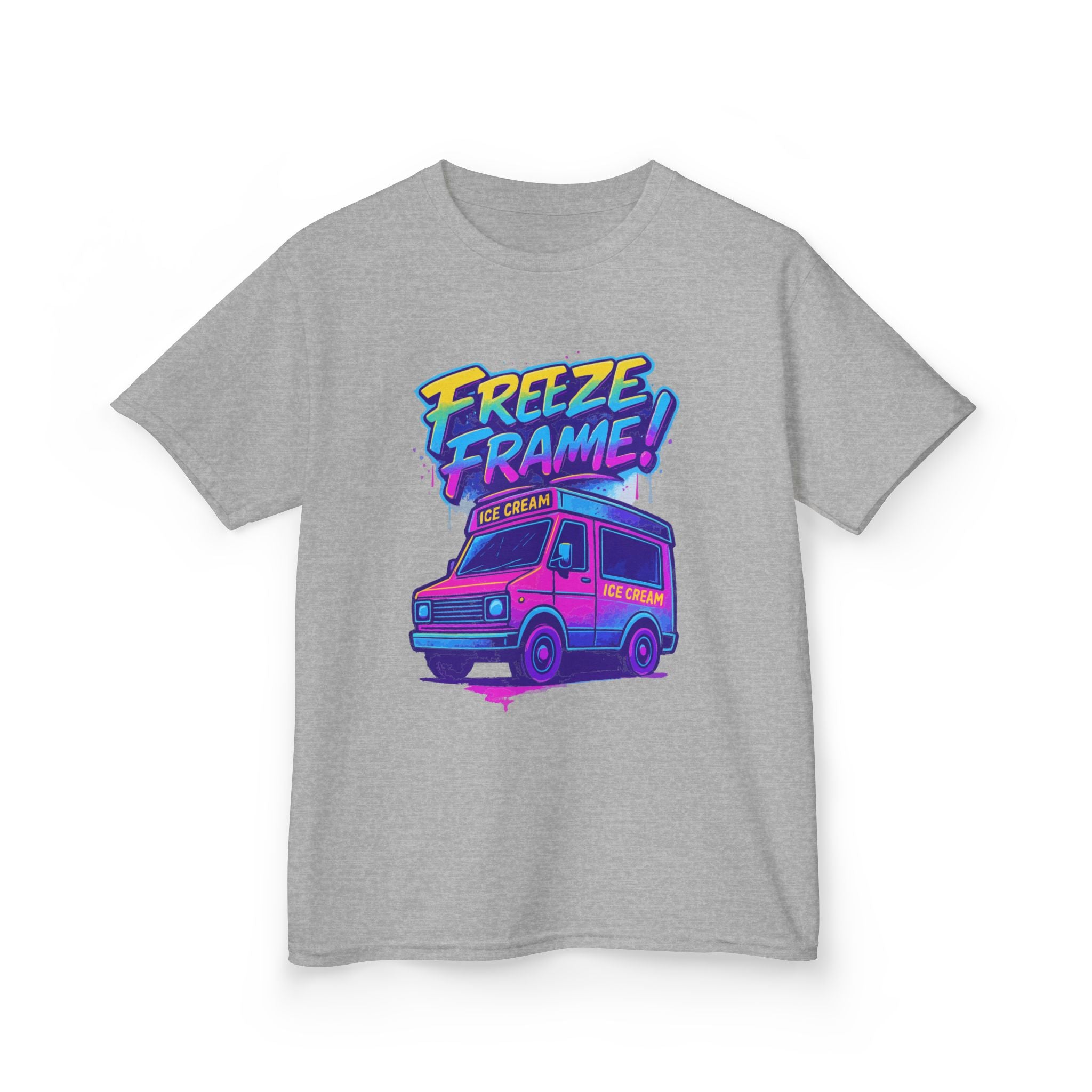 Freeze! Kids Tee, Fun Graphic Tee, Kids Cotton T-Shirt