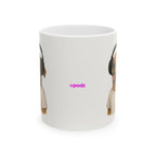 Puppy Vibes Ceramic Mug |  Personalized Mug