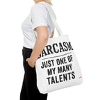 Sarcasm Tote Bag - Quirky Design, Fun Bag