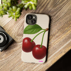 Red Cherry Design, Tough Cases, Phone Cover