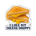 I like my Cheese Drippy Die-Cut Magnets | Fun Kitchen Decor