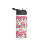 Taped Anime - Stainless Steel Water Bottle