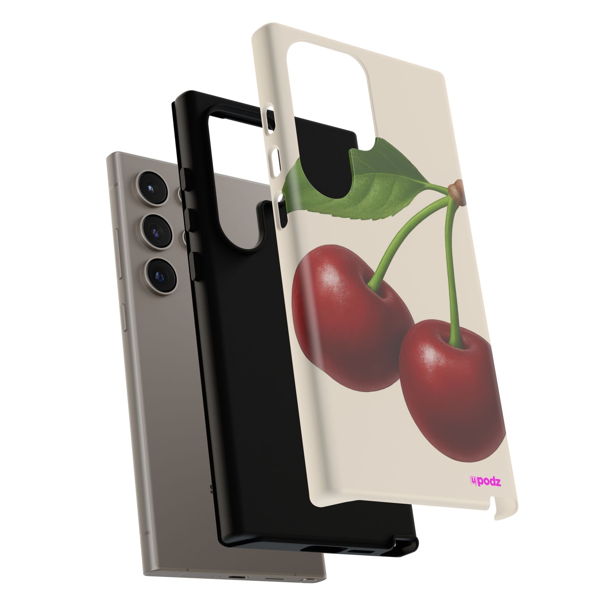 Red Cherry Design, Tough Cases, Phone Cover