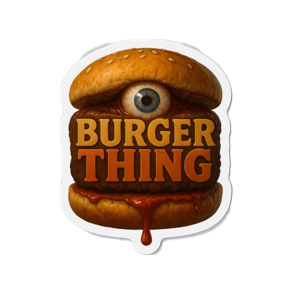 Burger Thing Die-Cut Magnets, Fun Refrigerator Magnets