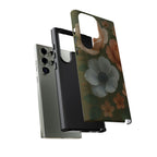 Floral Design White Cover Design, Tough Cases, Phone Cover
