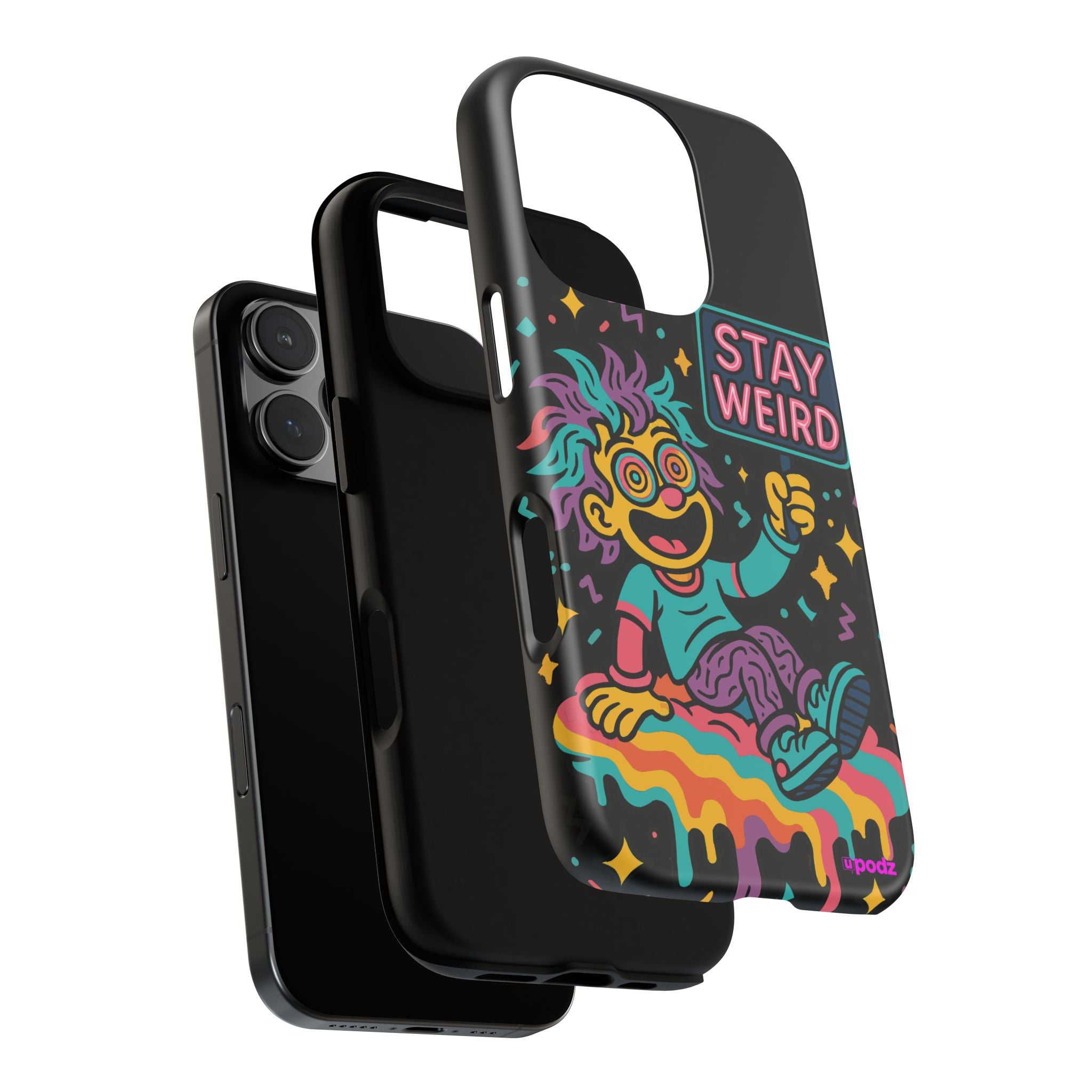 Stay Weird Design, Tough Cases, Phone Cover