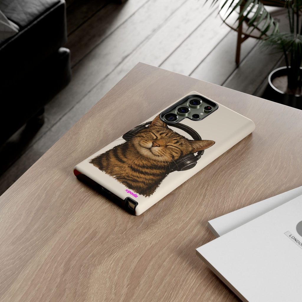 Feline Music Design, Tough Cases, Phone Cover