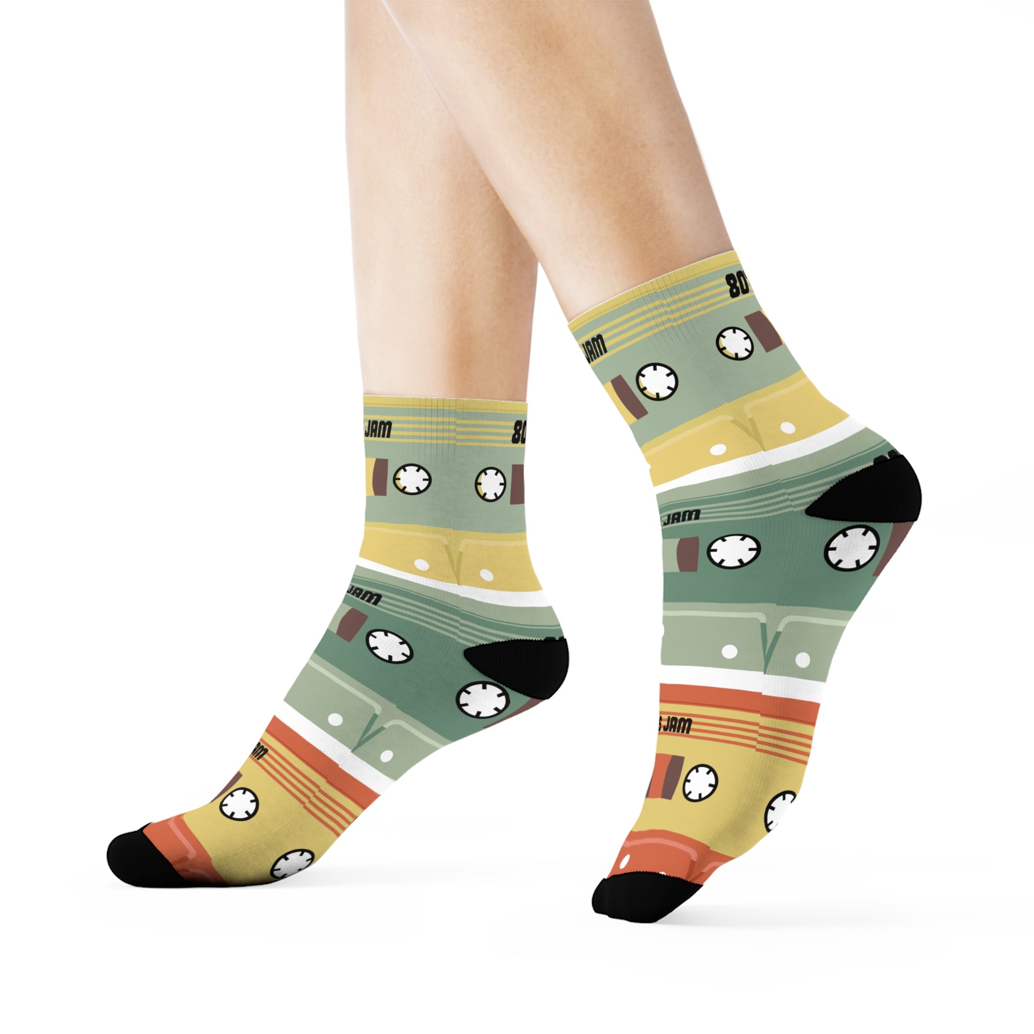 80's Jam Socks –  Unique Fashion Accessory, Fun Socks