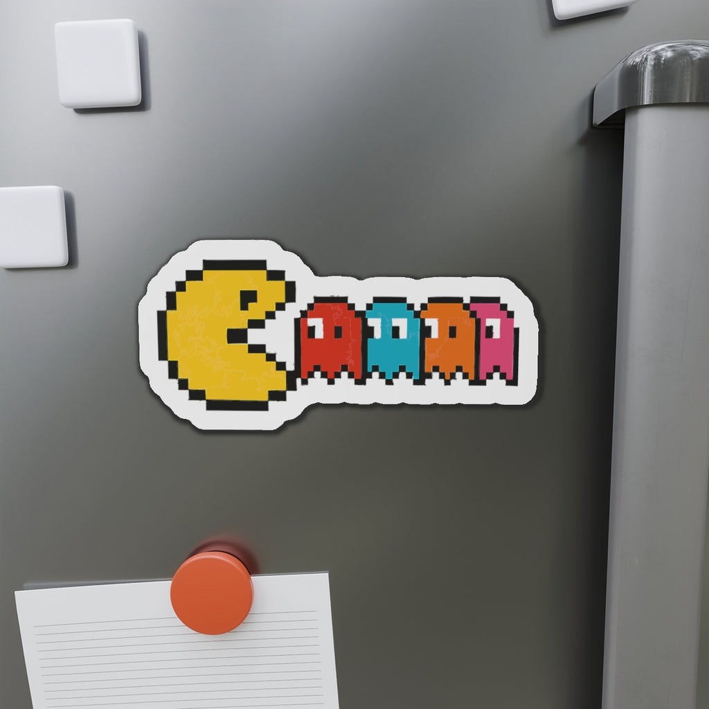 Packer Man Die-Cut Magnets - Fun Home Decor, Gift for Food Lovers