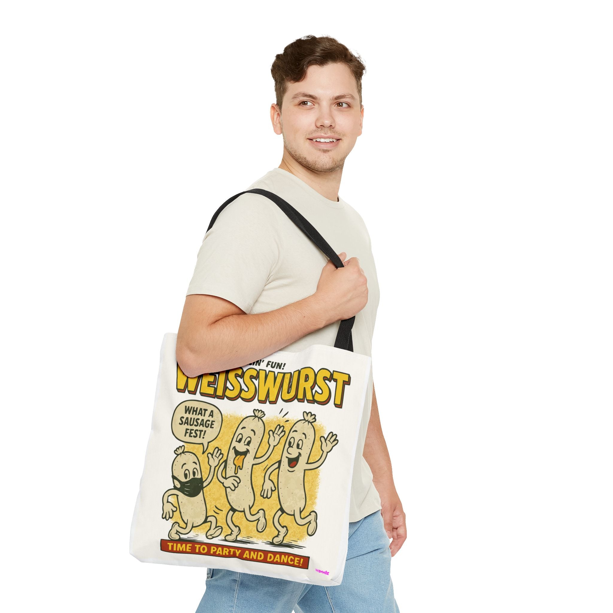 Weiner Fest Tote Bag - Quirky Fun Bag