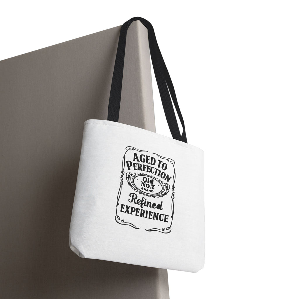 Aged to perfection Tote Bag, Inspirational Gift, Eco-Friendly Shopping Bag
