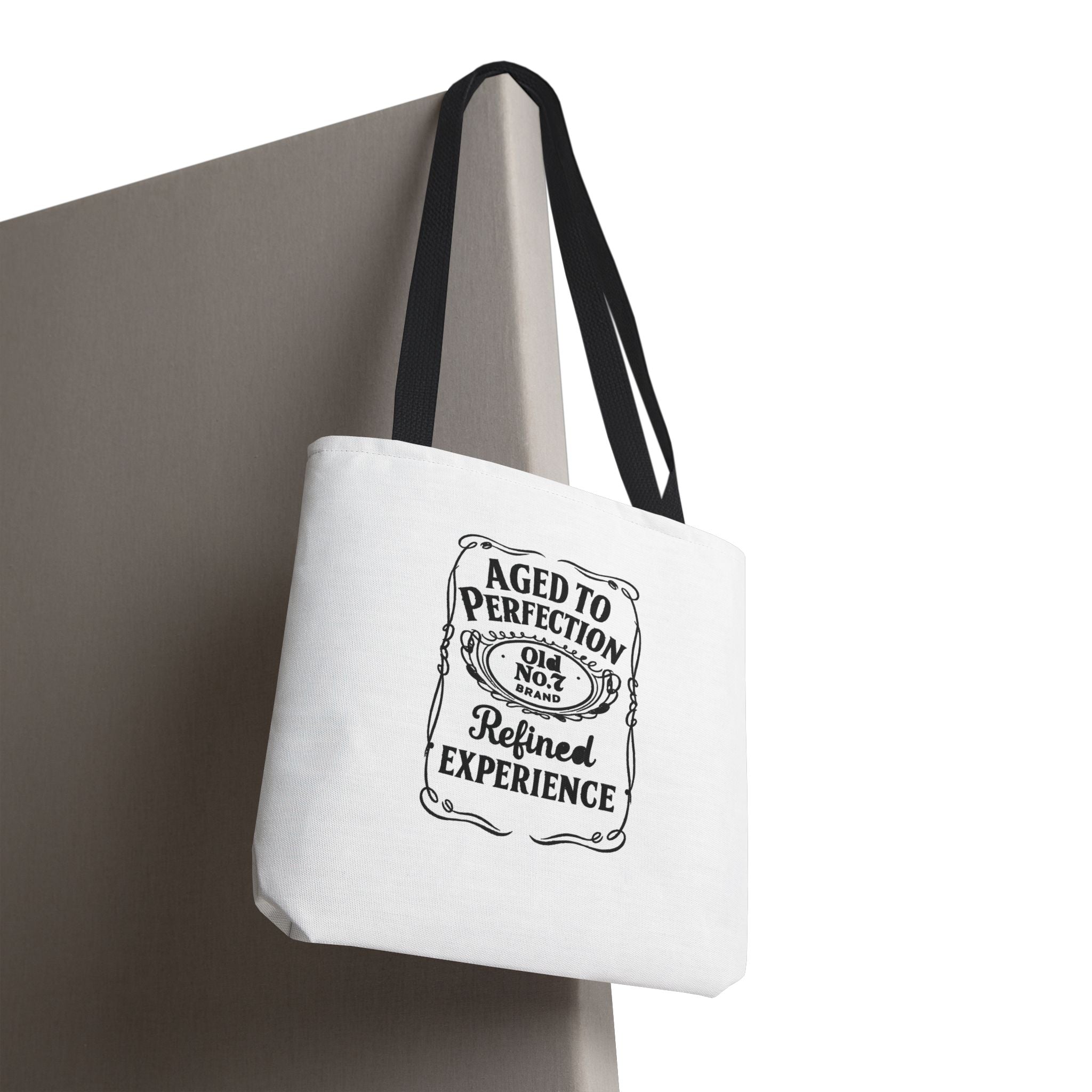 Aged to perfection Tote Bag, Inspirational Gift, Eco-Friendly Shopping Bag