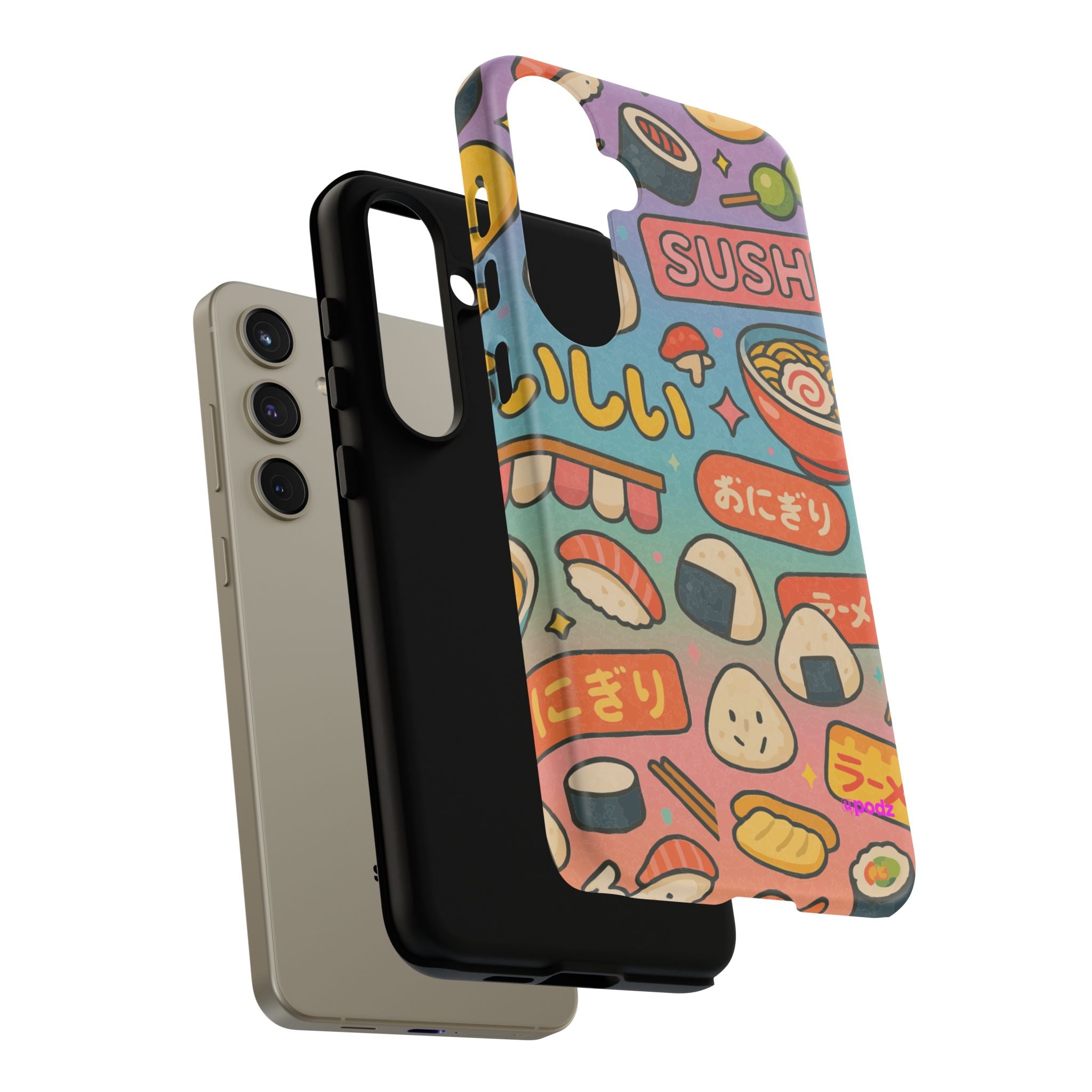 I love Sushi, White Cover Design, Tough Cases, Phone Cover