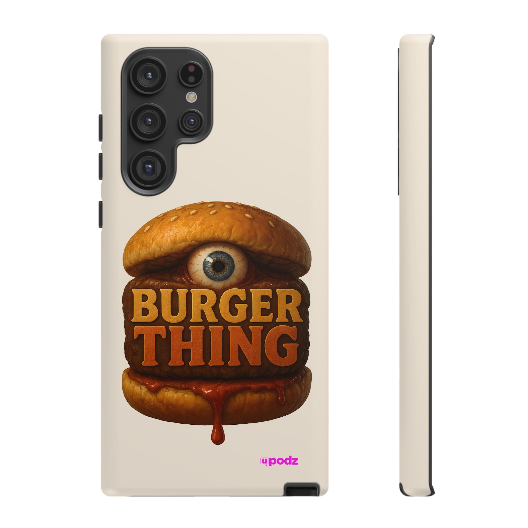 Burger Thing Design, Tough Cases, Phone Cover