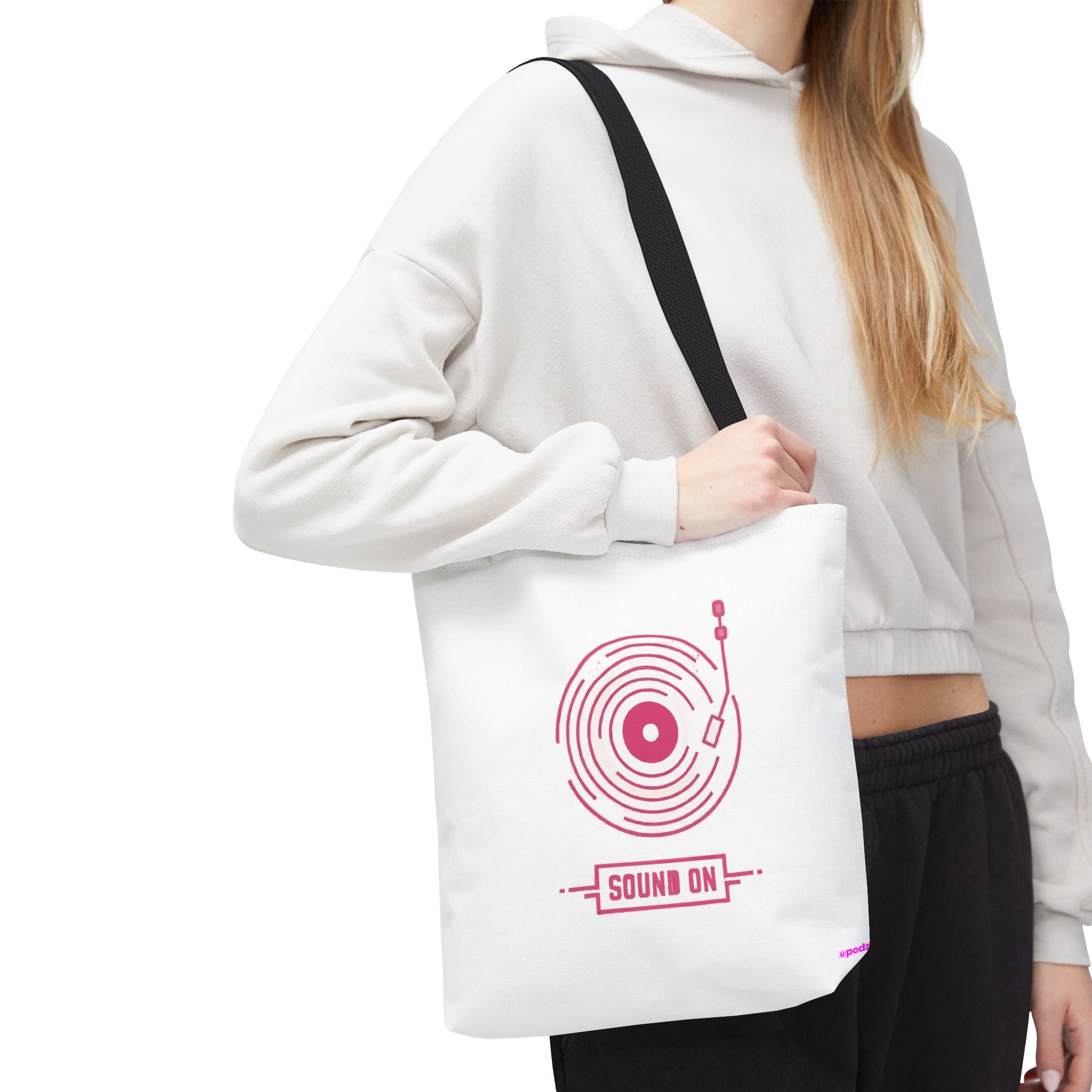 Sound On Tote Bag Design, Fun Bag