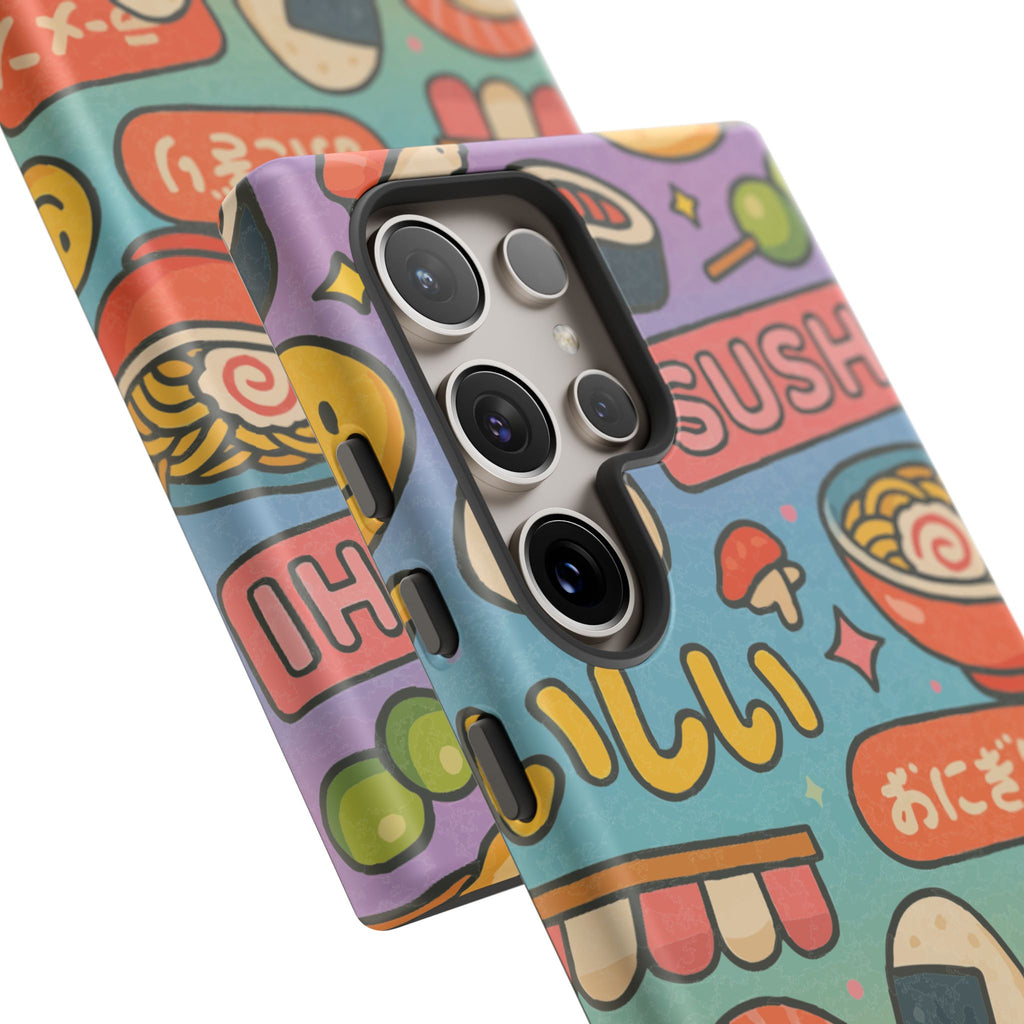 I love Sushi, White Cover Design, Tough Cases, Phone Cover