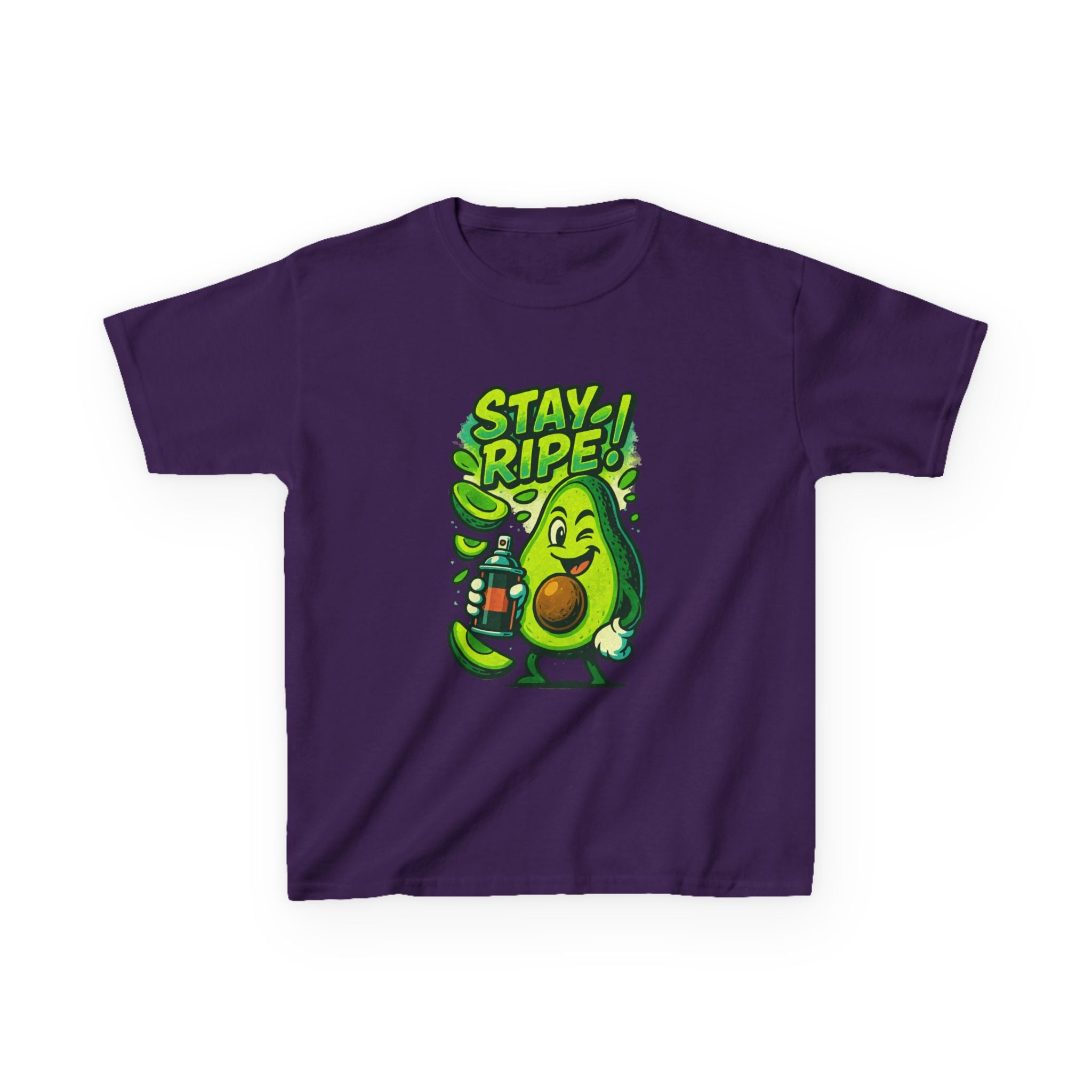 Stay Ripe Kids Tee, Fun Graphic Tee, Kids Cotton T-Shirt