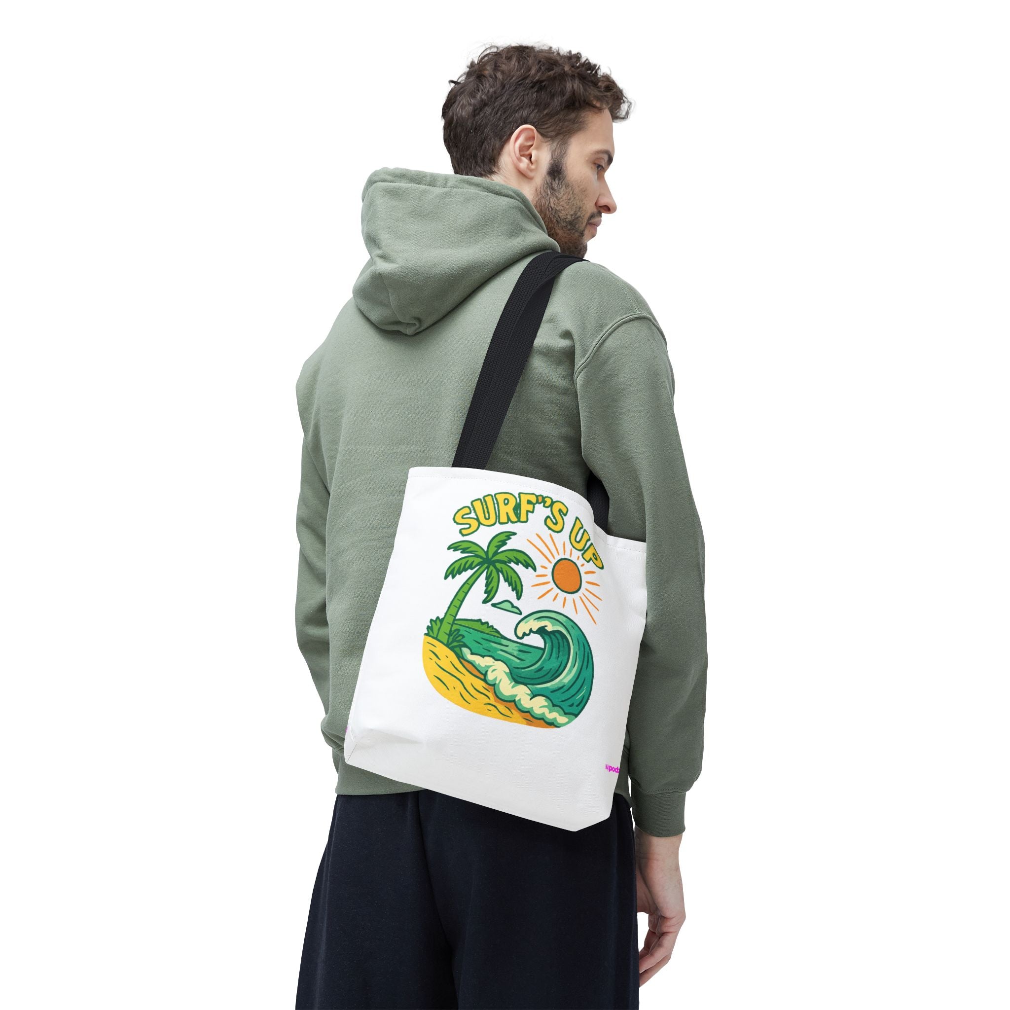Surfs up Tote - Quirky Design, Fun Bag