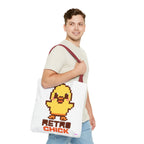 Retro Chick Tote Bag - Quirky Fun Bag